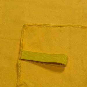 Asciugamano da Spiaggia in Microfibra a Tinta Unita con Bottoni a Pressione, Doppio Lato, Antiscivolo, <span class=keywords><strong>per</strong></span> Piscina e Lettino Prendisole - Product Image 3