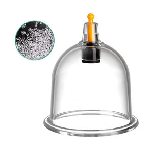 Cangkir pijat silikon hisap vakum transparan medis Tiongkok cangkir bekam - Product Image 2