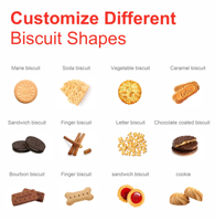 Ligne de production de biscuits croustillants - Machines à biscuits fins