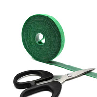 Bande auto-adhésive élastique multicolore 100 % nylon personnalisée pour fixation, avec boucle non enduite et rouleau de fermeture auto-agrippante double face