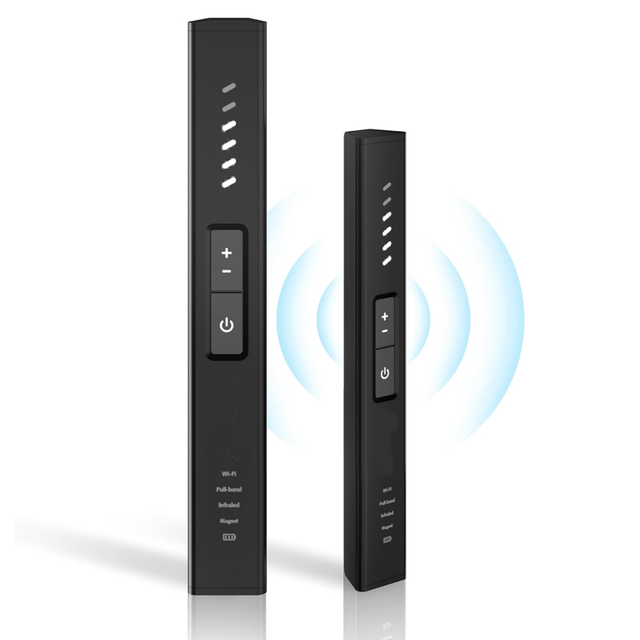 Portable WiFi Anti-Spy Hidden Camera Finder with Infrared Detector and Laser Battery Operated Spy Camera Detector