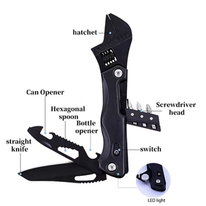 ประแจและประแจปรับได้สำหรับตั้งแคมป์เครื่องมือการวัดแบบ DIY ใช้งานได้หลากหลาย - Product Image 5