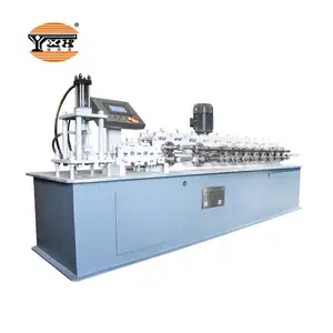 Ceiling T grid T bar Main Tee Cross Tee Wall angle system making roll forming machine