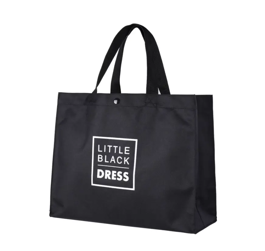 Oxford cloth eco-friendly folding shopping bags supermarket grocery bag women's large capacity tote bag