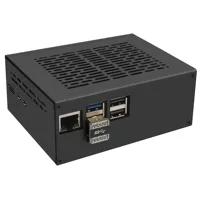 Casing Logam X1100-C1 untuk Raspberry Pi 5 X1100 2.5 "SATA SSD Board TIDAK mendukung papan X1011