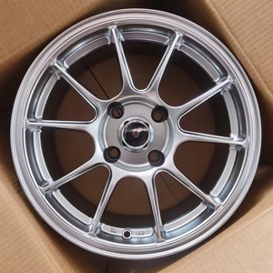 Jantes en alliage d'aluminium formant le flux de <span class=keywords><strong>15</strong></span> <span class=keywords><strong>pouces</strong></span> GPWYK 4X108 PCD pour Peugeot 206 et 207 Citroën New Condition Passenger Car Wheel - Product Image 1