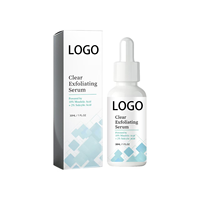 Sérum Exfoliant Quotidien 15% Acide Mandélique 30ml Exfoliant Doux Niveau 2 pour la Peau du Visage Lisse les Rides Fines Éclaircit le Teint