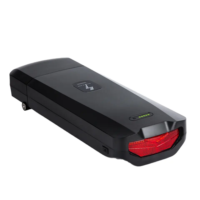 36V 48V 52V  Electric Bicycle Rear Rack EBike Battery with 20Ah Nominal Capacity and 30A BMS Lithium Ion Battery