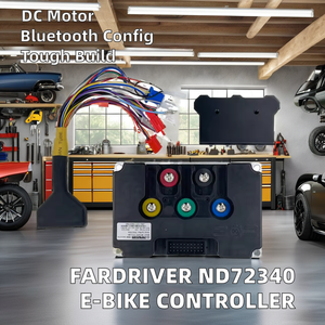 ND72340 72V 2000W-3000W Bicicleta eléctrica E-Scooter <span class=keywords><strong>BLDC</strong></span> DC Motor FOC Controlador para Bluetooth Configurable para un rendimiento óptimo - Product Image 2