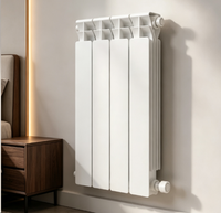 Échangeur de chaleur/radiateur en aluminium à conception flexible pour sécheur d'air, accessoires industriels pour système de chauffage extérieur