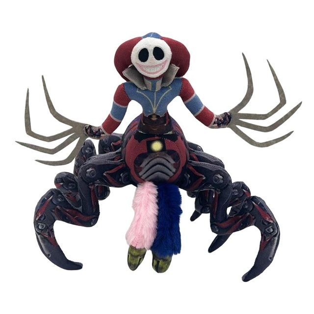 Unique New Poppy Playtime Merchandise Clown Squishy Toy with Interaction Function Embroider Children Doll for Holiday&Gamer Gift