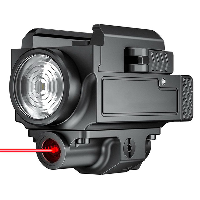 Mini USB Tpye C Rechargeable Green Laser and Red Laser Light Led Flashlight