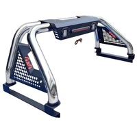 NOUVEAU Porte-bagages universel en acier inoxydable pour benne de pick-up 4x4, compatible avec GMC, F150, Tacoma, Tundra, Isuzu