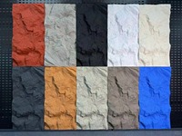 Panneau souple en pierre tissée de chanvre, travertin, pilier romain, décoration murale extérieure, panneau en argile, brique MCM, feuille naturelle imperméable