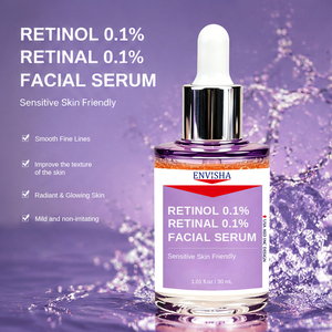 Suero Facial <span class=keywords><strong>Retinol</strong></span> 0.1% Retinal 0.1% para <span class=keywords><strong>el</strong></span> Cuidado de la Piel, Reafirmante, Hidratante, Blanqueador, Eliminador de <span class=keywords><strong>Manchas</strong></span> Oscuras, Pecas e Imperfecciones, Venta Caliente - Product Image 4