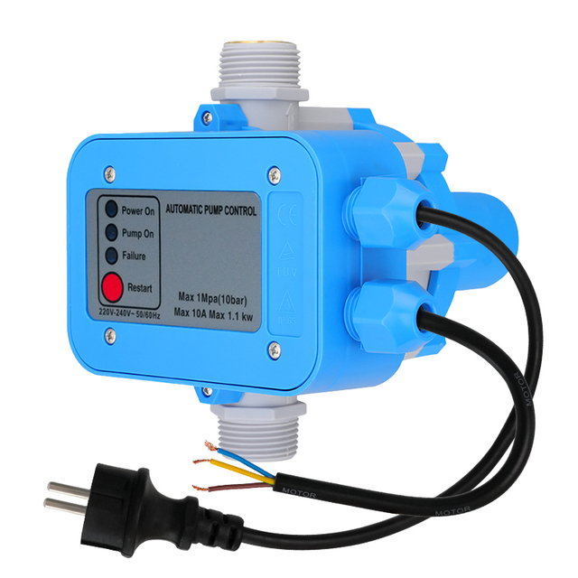Smart Water Pump Pressure Controller Constant Pressure Auto on Off for Household Water Pressure Water Supply Control Unit