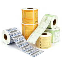 Rouleaux d'étiquettes industrielles multi-usages personnalisés - Autocollants adhésifs pour les informations nutritionnelles, les aliments, les produits d'entretien pour animaux, la logistique, pour toutes les industries