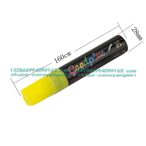 Marqueur de fenêtre 15mm <span class=keywords><strong>Craie</strong></span> <span class=keywords><strong>liquide</strong></span> fluorescente/marqueur <span class=keywords><strong>pour</strong></span> panneau de verre (couleur vive facile à essuyer 12 ans fabricant de stylo professionnel - Product Image 5