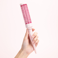 Brosses à cheveux rondes en nylon résistant à la chaleur, extra longues, de haute qualité, pour femmes, avec peigne à rouleaux, emballées dans des boîtes cadeaux personnalisées Wanmei.
