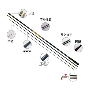 Caña de pescar Daiwa Seij-koi de 5 secciones, acción media rápida, para pesca de fondo, uso en Taiwán. - Product Image 1