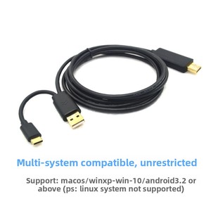 Nhà sản xuất cung cấp Yinghuang xinyu U-133 <span class=keywords><strong>USB</strong></span> 2.0 oxy-miễn phí đồng PVC Áo khoác nam-nam kết nối cáp Type-C cổng dữ liệu - Product Image 2