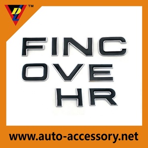 OEM Service cina fornitore di <span class=keywords><strong>auto</strong></span> <span class=keywords><strong>adesivo</strong></span> 3D lettere cromate e numeri Sticker - Product Image 5