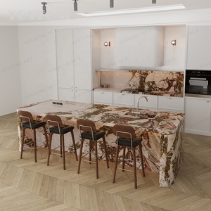 Piano di Lavoro in Marmo Certificato CE Tostone, Qualità Garantita, Isola in Pietra Naturale per Cucina e Piano di Lavoro Commerciale - Product Image 2