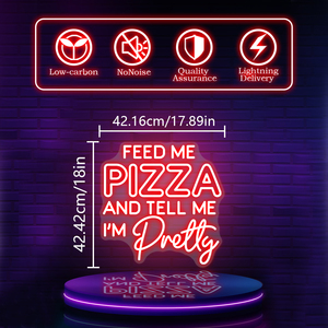 Luces LED de neón y letreros de neón con diseño personalizado gratuito. Letreros de neón LED personalizados disponibles para uso comercial, fiestas de cumpleaños y el hogar. - Product Image 4