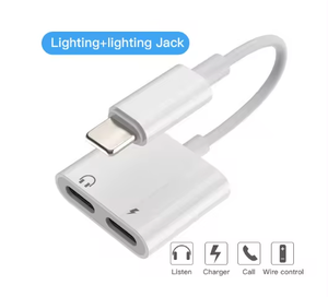 <span class=keywords><strong>Adaptateur</strong></span> <span class=keywords><strong>iPhone</strong></span> de haute qualité, neuf, pour <span class=keywords><strong>iPhone</strong></span> 15/14/13/12/11/<span class=keywords><strong>XS</strong></span> MAX - <span class=keywords><strong>Adaptateur</strong></span> de prise AUX multifonction pour écouteurs - Product Image 2