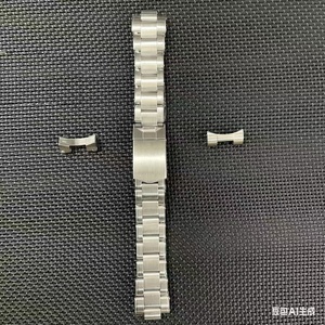 Correa de Reloj de Metal Vintage de 20 mm 22 mm, Brazalete de Acero Inoxidable Sólido Curvado para Relojes <span class=keywords><strong>Tudor</strong></span> 1958 79030 M79230 79830 79360 79000 - Product Image 1