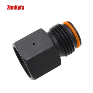 Adaptateur personnalisable en alliage d'aluminium pour convertisseur CO2, raccords Tr21-4 femelle vers G1/2-14 mâle, pour cylindre Sodastream, réservoir ASA, outils pneumatiques, OEM - Product Image 4