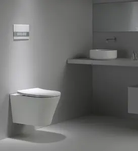 Sanitari Set da bagno due pezzi WC economico WC in ceramica WC sospeso intelligente senza montatura a parete BF2490