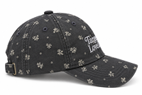 Casquette de baseball camouflage léopard vintage en coton délavé, 6 panneaux, imprimé étoile strass, visière incurvée, ajustable, streetwear sportif