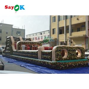 Sayok-saltador inflable para exteriores, campo <span class=keywords><strong>de</strong></span> obstáculos, juego <span class=keywords><strong>de</strong></span> fiesta inflable para adultos - Product Image 3