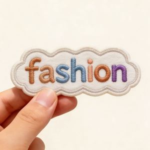 Custom <b>Sequin</b> Embroidery Flower Alphabet Patches Iron for Hats Clothing Bags Backpacks DIY Eco-Friendly Fashion Decoration - Product Image 3