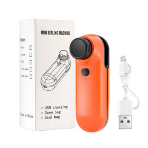 Wallepac mesin penyegel panas portabel, penyegel tas Mini genggam 2 In 1 untuk kantong plastik penyimpanan makanan kesegaran dengan pemotong - Product Image 6