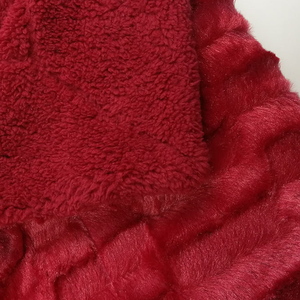 Ventas directas del fabricante OEM Cómodo 100% Poliéster Rayas florales Sólido Cuatro estaciones Franela polar personalizable - Product Image 3