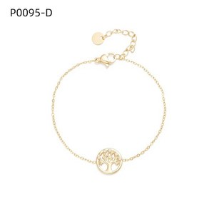 Amy Amy <b>Charm</b> Bracelet 925 Silver Tree Of Life Design Minimalist Women's Everyday Wear Jewelry P0095 - Product Image 3