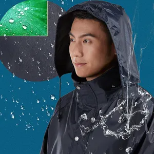 Männer wasserdichter Regenmantel ball Outdoor Polyester Adult Raincoat PVC Making Machine