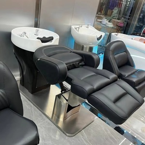 Chaise de massage thaïlandaise moderne pour salon de coiffure, lit de shampooing pour spa capillaire - Product Image 5