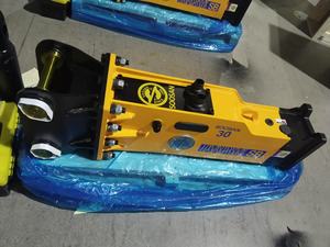 New SB30 Box Type Skid Steer Hydraulic Breaker 53mm Chisel Durable Bearing Motor 2.5-4.5 Ton Excavators Mining 1 Year Warranty - Product Image 4