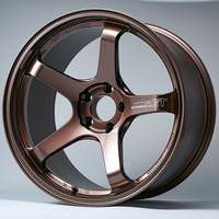 عجلات مصنعة بالحدادة للشوارع والحلبات 4x100 4x114.3 5x100 5x108 5x112 5x14.3 5x120 5x130 TE37 Fairlady Z34 350Z Z33 TE37 Silvia S13 R35 GTR