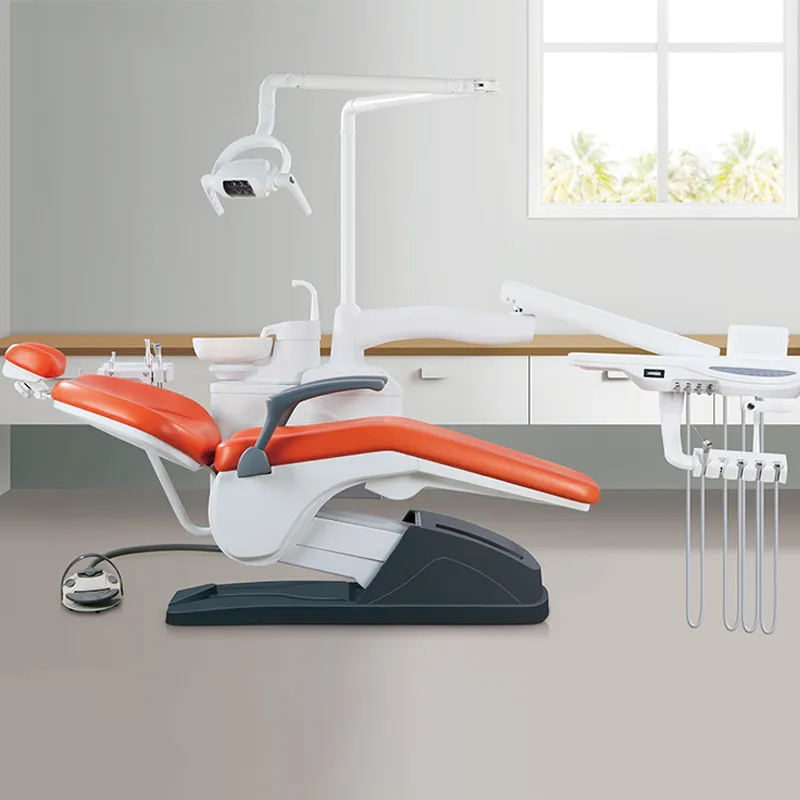 Full Accessories Best Brands Dental Chairs with Free Chair Cover Cheapest Price Dental Chair for Dental Office