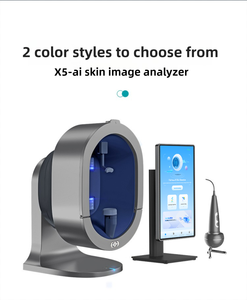 Analyseur de peau numérique X5 3D S5 avec scanner facial, caméra UV et mesure des cheveux – Machine d'analyse complète du visage - Product Image 1