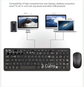 Neutral <strong>Wireless</strong> Chocolate <strong>Keyboard</strong> <strong>and</strong> <strong>Mouse</strong> Set 2.4G <strong>Wireless</strong> <strong>Keyboard</strong> <strong>and</strong> <strong>Mouse</strong> Set Laptop External <strong>Keyboard</strong> <strong>and</strong> <strong>Mouse</strong> Set - Product Image 5