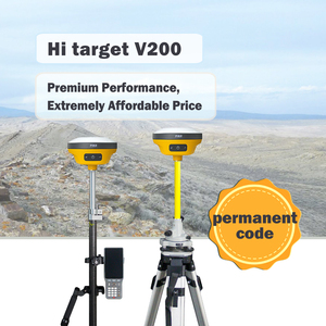 สวัสดีอุปกรณ์สำรวจ V200 1408ช่อง GPS RTK พร้อมรหัสความแม่นยำสูง GNSS RTK - Product Image 1