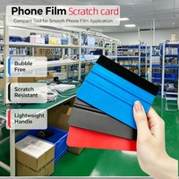 Outil de suppression des bulles pour protecteur d'écran, carte raclette 13x8CM, direct usine, accessoires de réparation de téléphones mobiles OEM