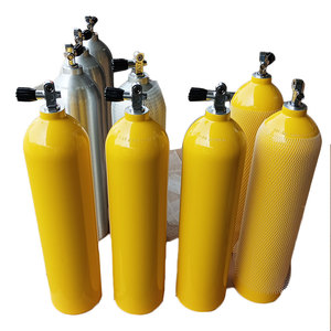 S80 80Cuft 11.1 Lít Thanh 207 Với DIN/Yoke Van Lặn Thở Oxy Duy Nhất Chai Nhôm Xi Lanh - Product Image 3