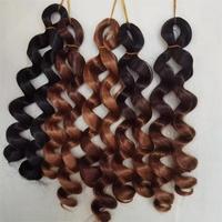 Tresses bohèmes, vague lâche, boucles françaises, cheveux en crochet, boucles en spirale, 12 pouces, 18 pouces, 24 pouces
