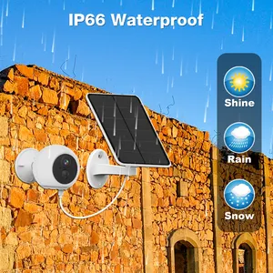 IP66 Waterproof Low-power Outdoor Camera Battery Camera With Two-way Audio And Solar Charging 2024 Hot Sale